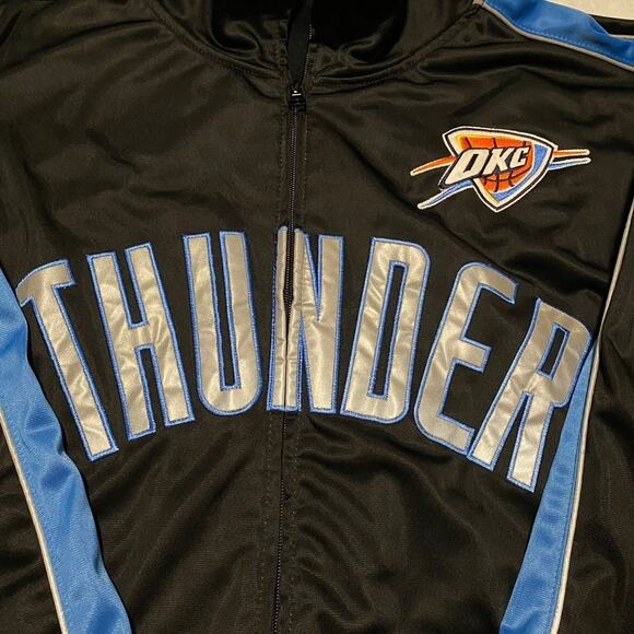 Men's Oklahoma City Thunder Jacket XXLT 2XT - Picture 2 of 5